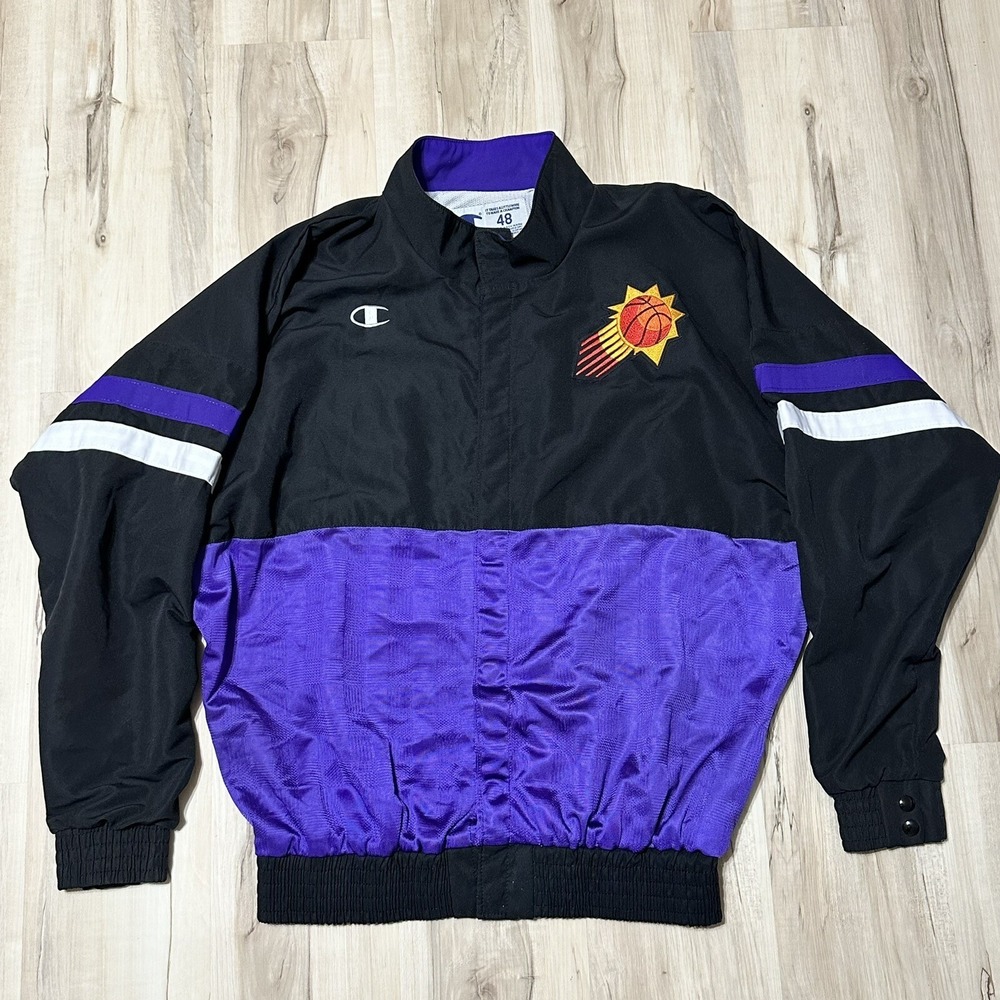 1998-99 CHAMPION TEAM EXCLUSIVE PHOENIX SUNS WARM UP‎ JACKET SIZE 48